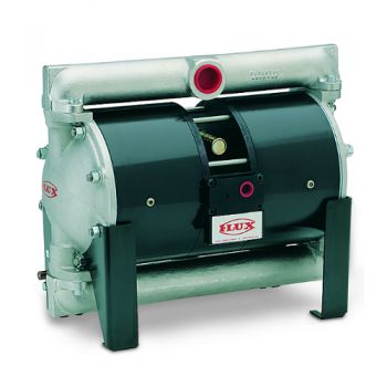 FLUX压缩空气隔膜泵 FDMH25型 干吸泵 固体颗粒介质 腐蚀性液体输送