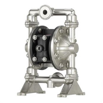 ARO英格索兰 电动隔膜泵 1/2"带孔卫生级 FDA认可的材料金属泵 PM05X-XXX-XXX-B02 