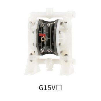 YAMADA雅玛达 气动隔膜泵 G15系列 PVDF材质塑料泵 耐腐蚀酸碱泵 化工行业