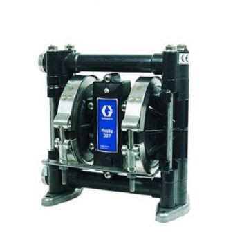 GRACO固瑞克 Husky 307乙缩醛材质 气动双隔膜泵 外型轻巧，便于携带
